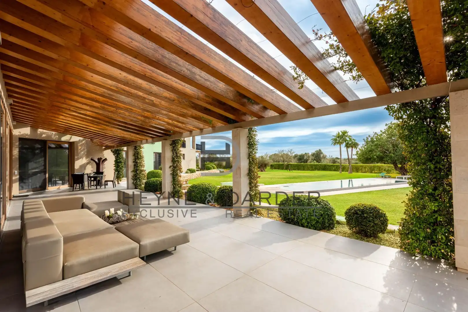 Terraza de Casa o chalet de alquiler en Santanyí con Aire acondicionado, Calefacción y Jardín privado