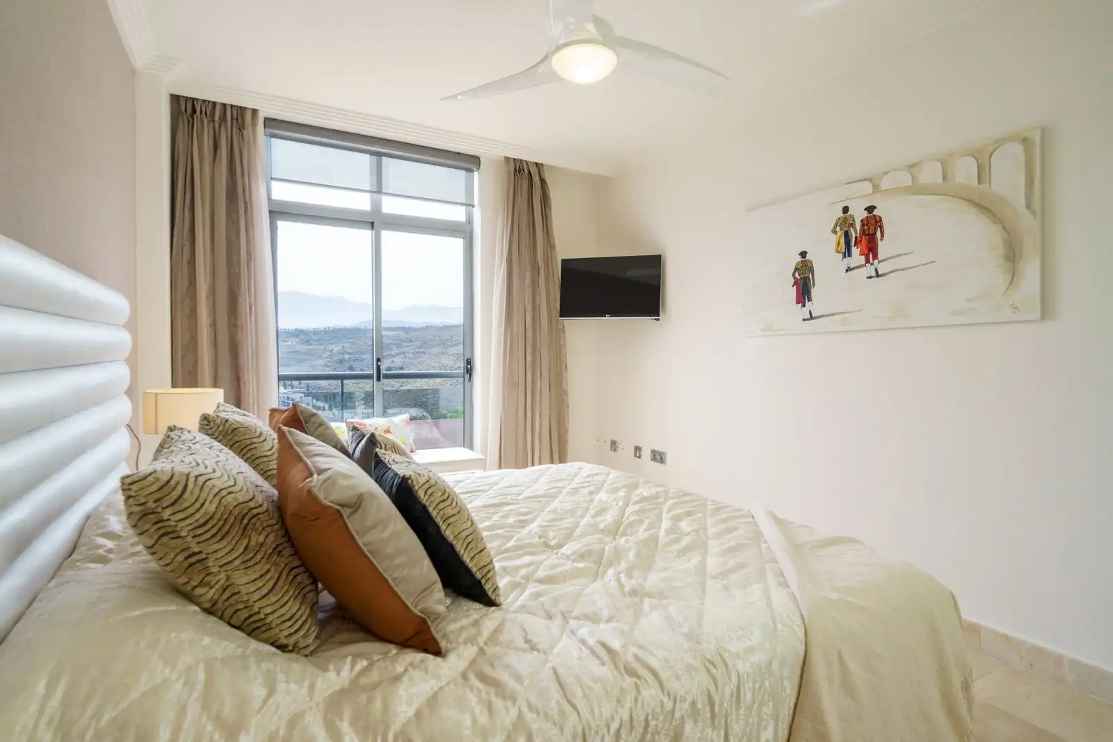 Schlafzimmer von Wohnung zum Verkauf in Benahavís mit Terrasse, Abstellraum und Möbliert