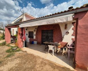 Exterior view of Country house for sale in Alagón  with Terrace and Swimming Pool