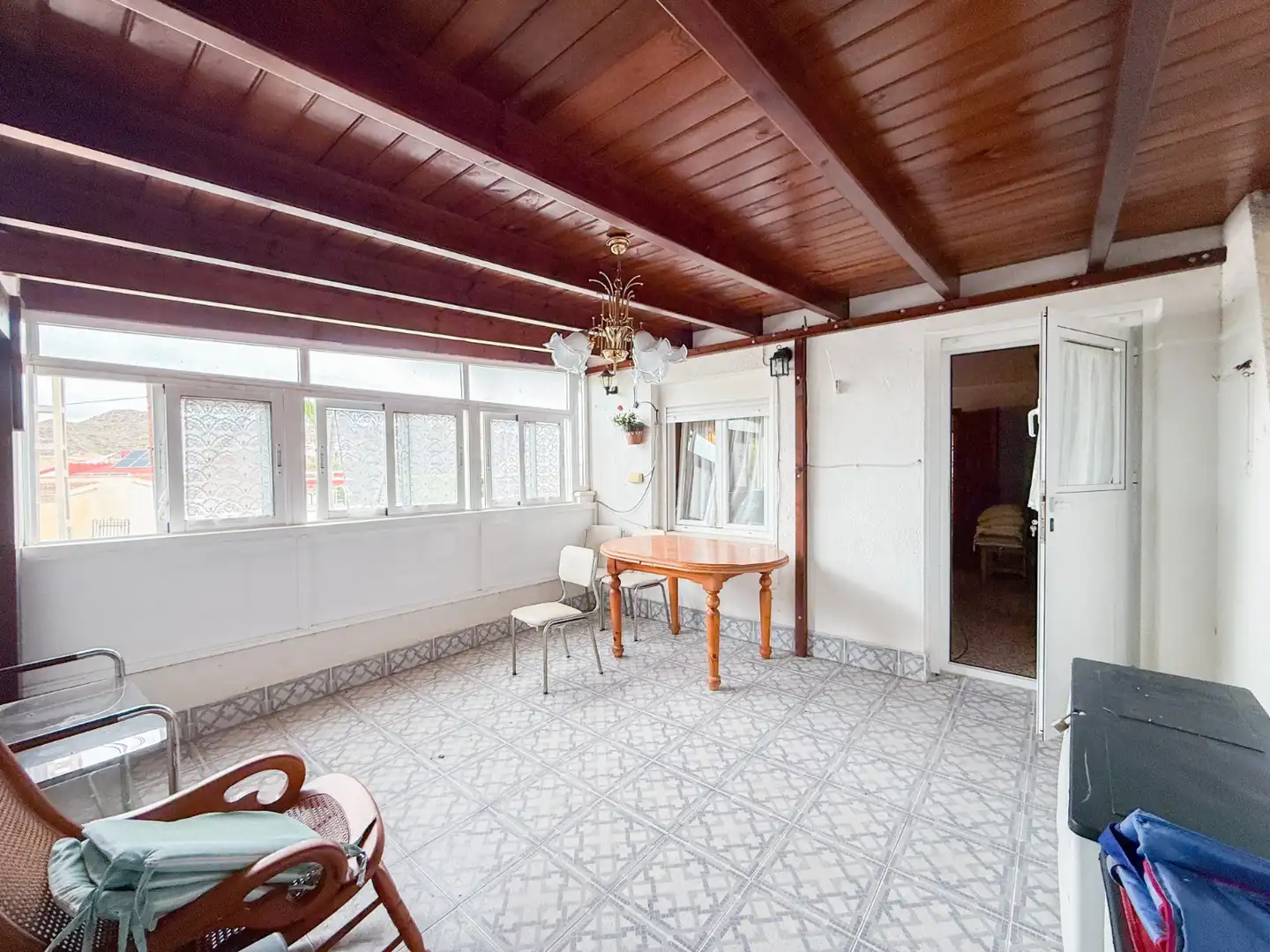 Dining room of Detached homes for sale in Águilas  with Air Conditioner, Private garden and Terrace