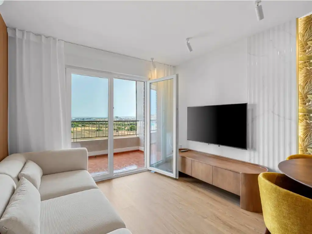 Living room of Apartments for sale in Torrevieja  with Air Conditioner, Terrace and Furnished