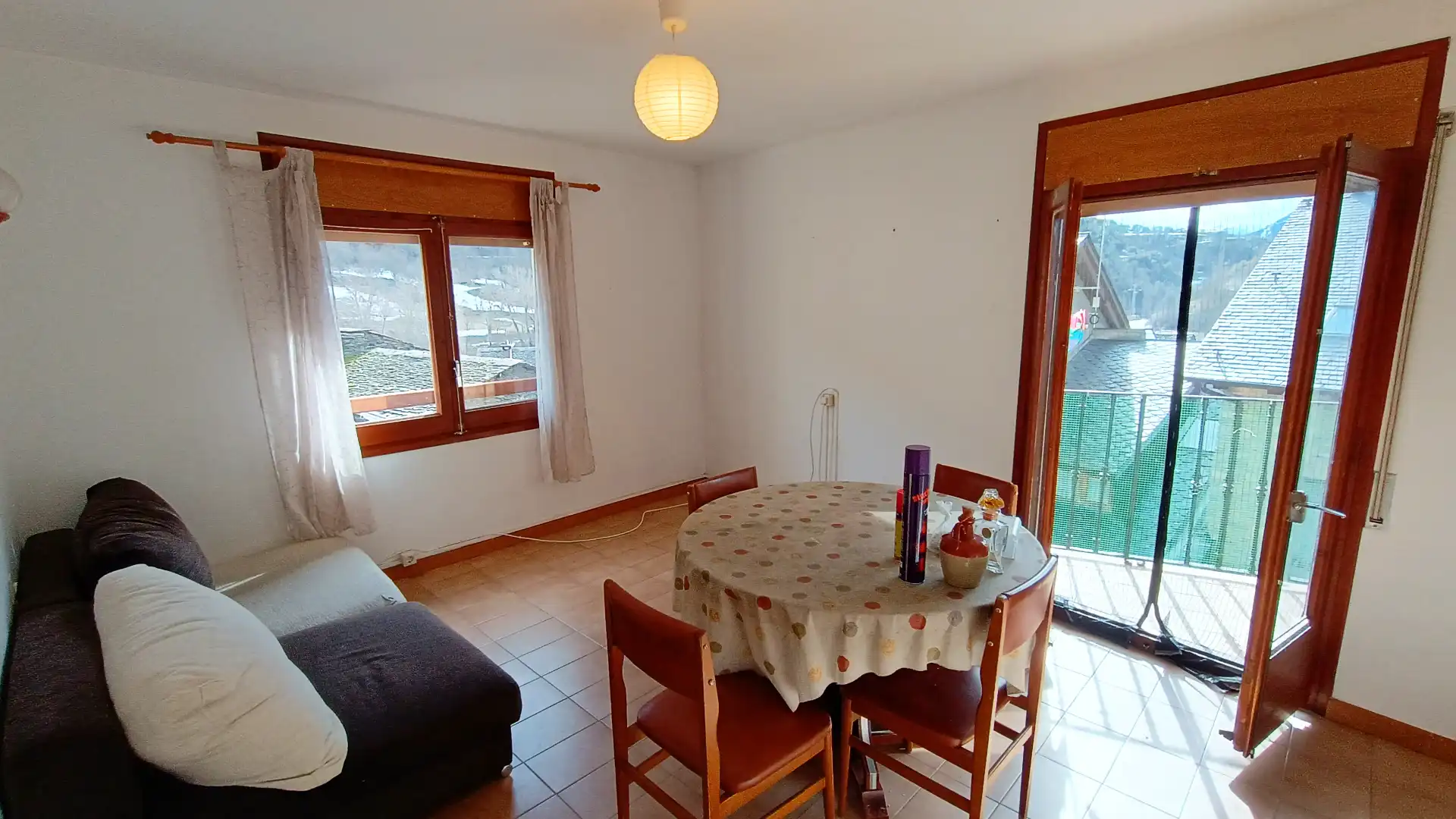 Sala d'estar de Casa o xalet en venda en Vall de Cardós amb Calefacció, Jardí privat i Parquet