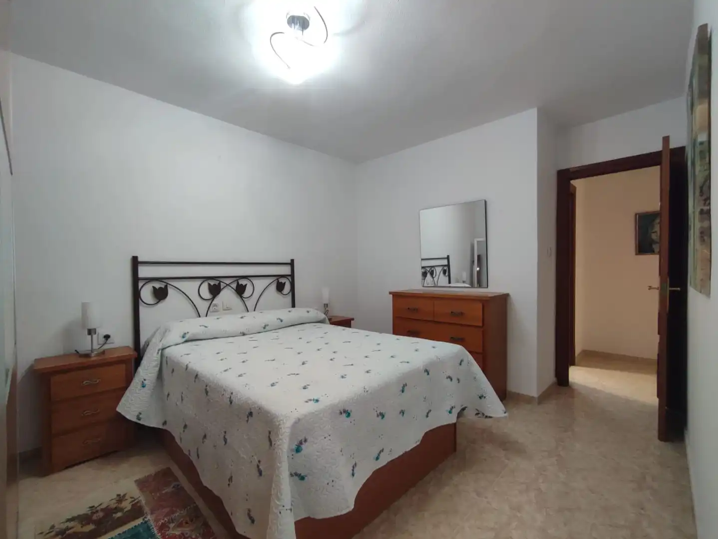 Schlafzimmer von Wohnung zur Miete in Gijón  mit Heizung und Möbliert