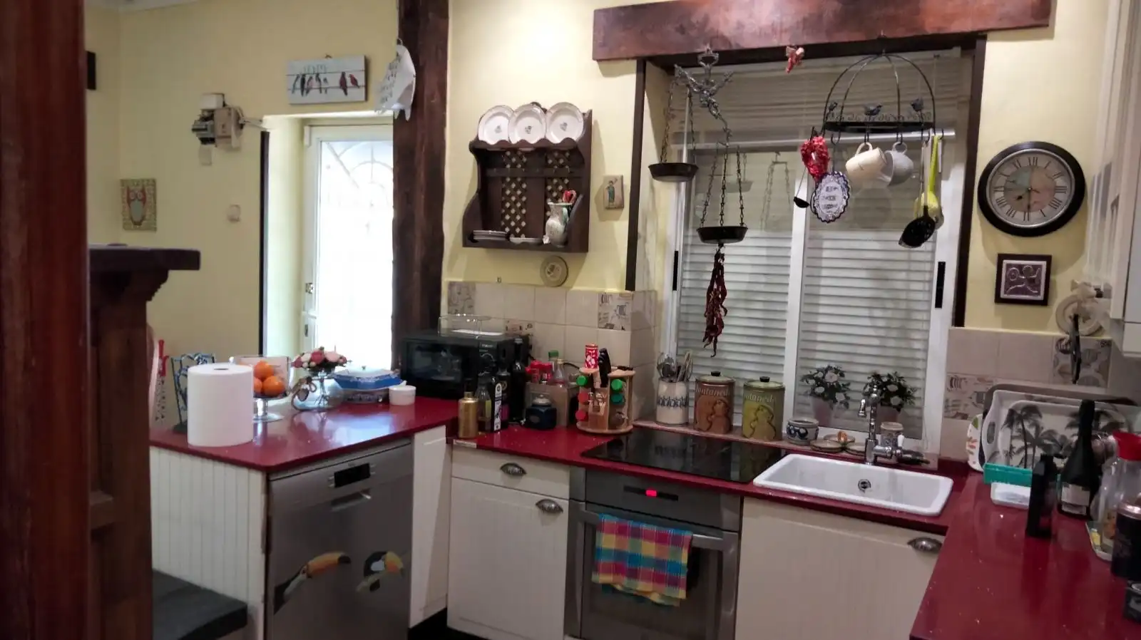 Cocina de Casa o chalet en venta en Robledo de Chavela con Calefacción, Jardín privado y Trastero
