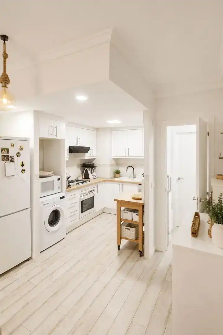 Cocina de Apartamento de alquiler en Sueca con Aire acondicionado, Amueblado y Balcón