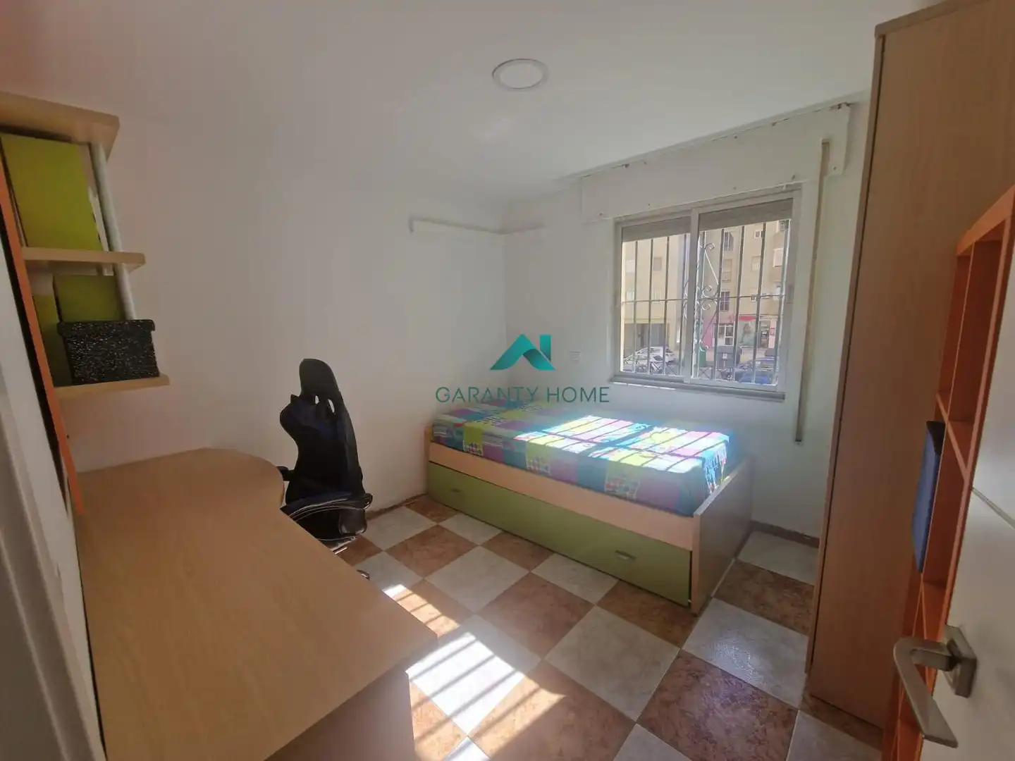 Bedroom of Flat for sale in Jerez de la Frontera  with Air Conditioner, Terrace and Furnished