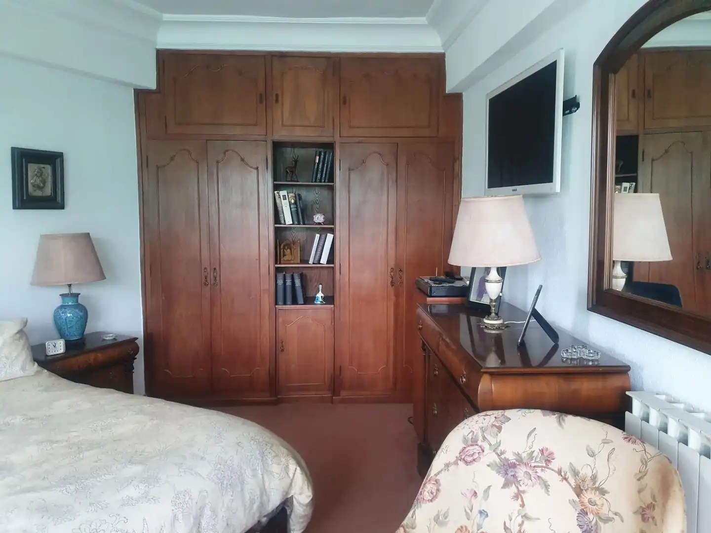 Bedroom of Flat for sale in Donostia - San Sebastián   with Heating, Parquet flooring and Balcony