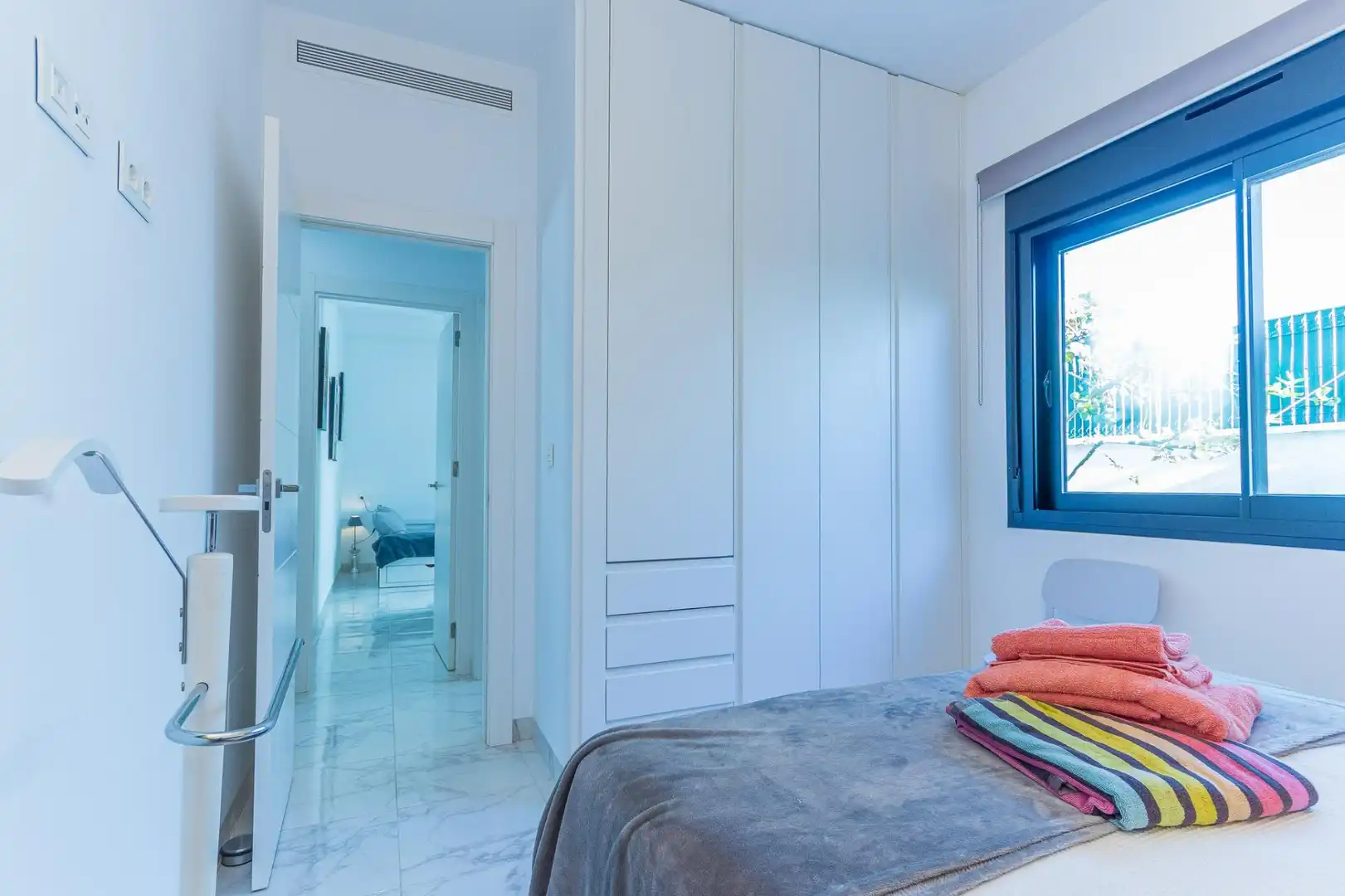 Bedroom of Houses for rent in San Javier  with Air Conditioner, Heating and Private garden
