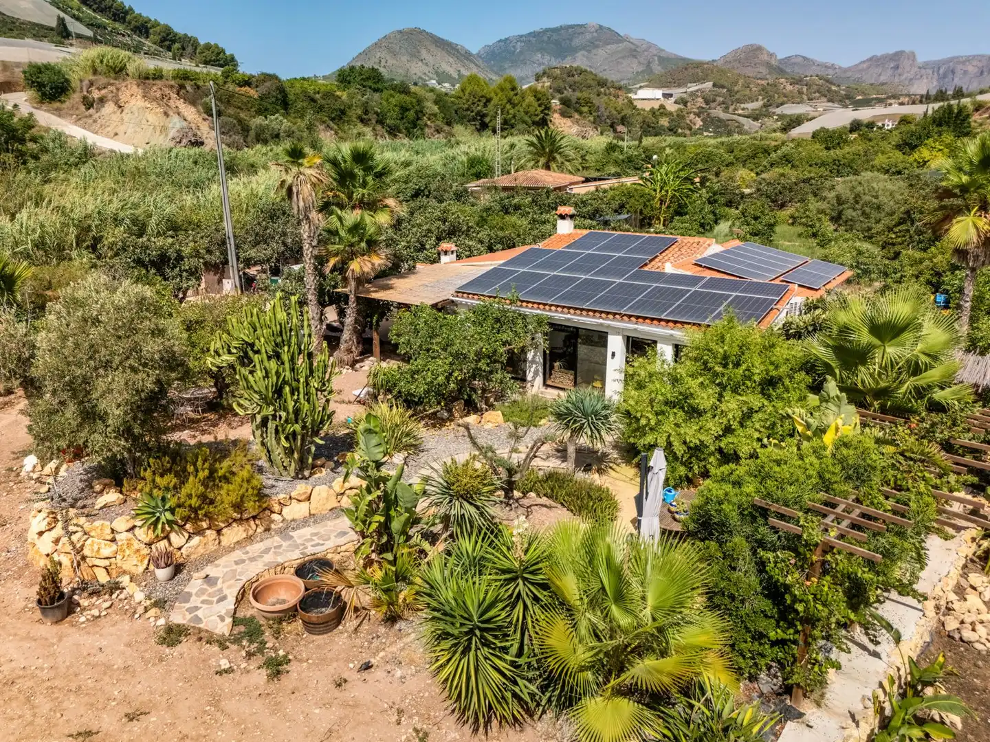 Jardín de Casa o chalet en venta en Callosa d'en Sarrià con Aire acondicionado, Jardín privado y Trastero