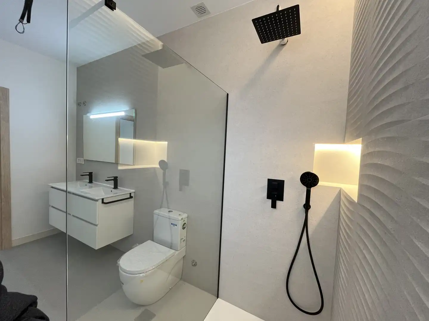 Badezimmer von Haus oder Chalet zum Verkauf in Abanilla mit Heizung und Internet
