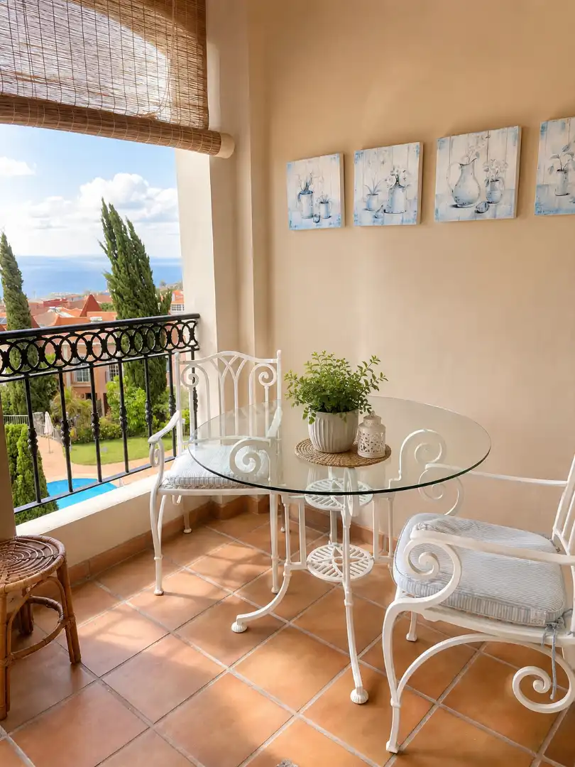 Terraza de Ático de alquiler en Santa Úrsula con Amueblado, Horno y Lavadora