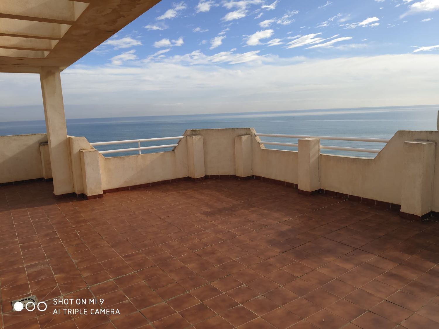 Terrasse von Dachboden miete in Alicante / Alacant mit Privatgarten und Terrasse