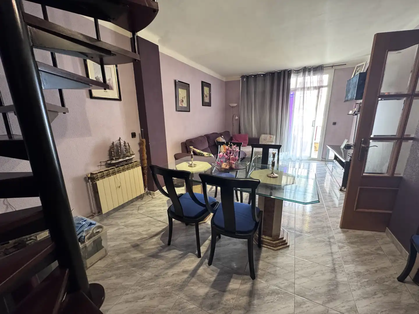 Sala de estar de Piso en venta en Esparreguera con Calefacción y Jardín privado