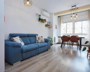 Sala d'estar de Apartament de lloguer en  Barcelona Capital amb Aire condicionat