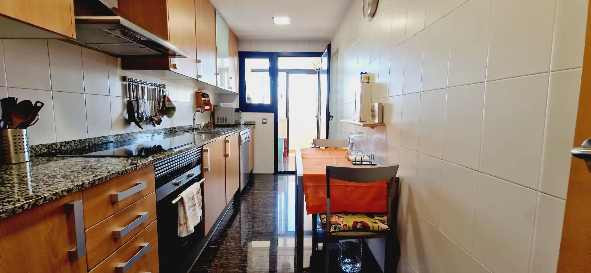 Kitchen of Flat for sale in Cunit  with Air Conditioner, Heating and Terrace