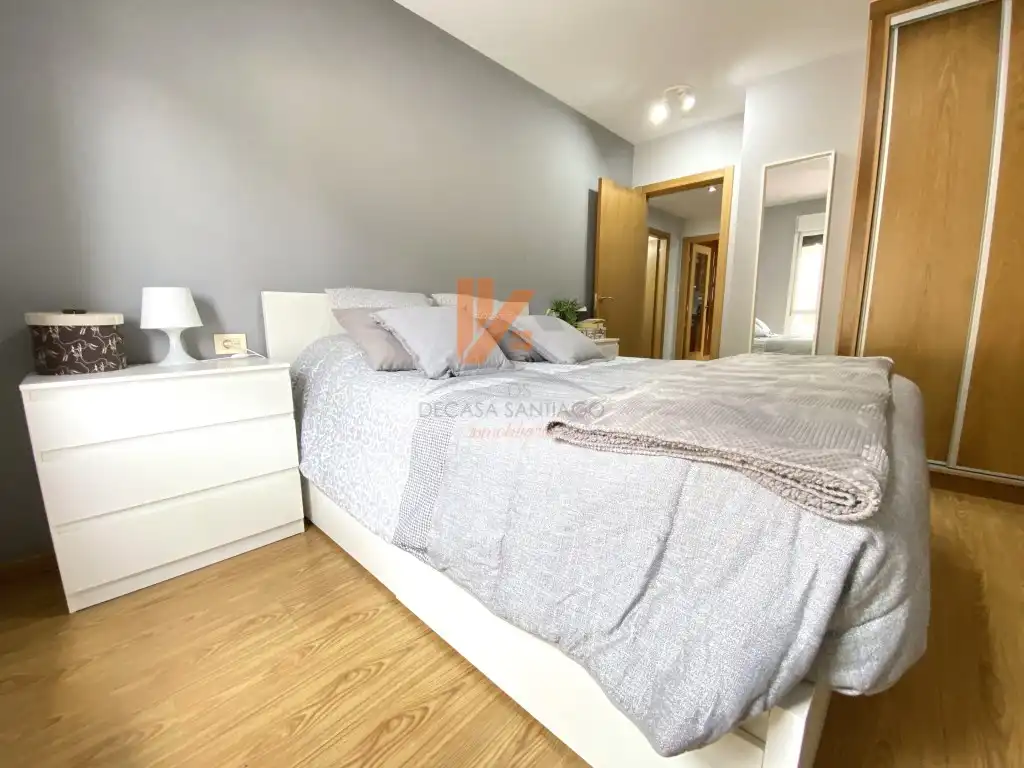 Bedroom of Flat for sale in O Milladoiro