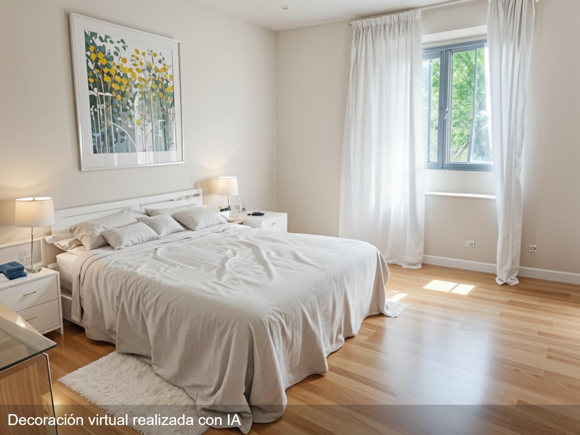Bedroom of Planta baja for sale in  Madrid Capital  with Heating