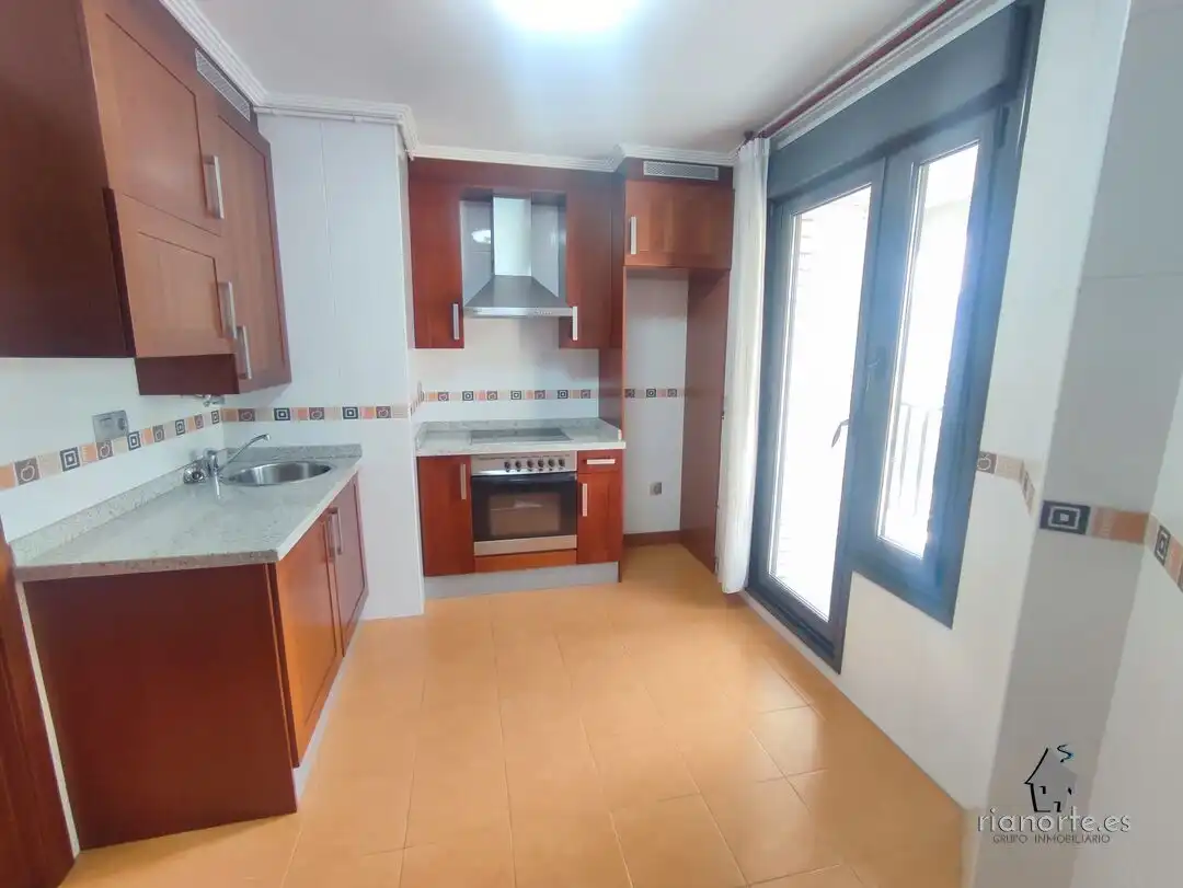 Kitchen of Flat for sale in Langreo  with Heating, Terrace and Storage room