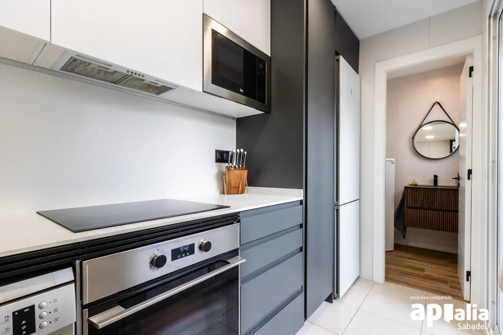 Cocina de Casa o chalet en venta en Sabadell con Aire acondicionado, Calefacción y Terraza