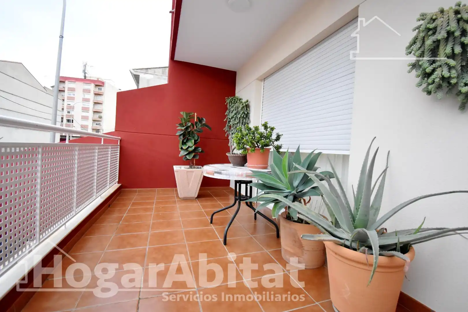 Vista exterior de Casa adosada en venta en El Real de Gandia con Aire acondicionado, Terraza y Trastero