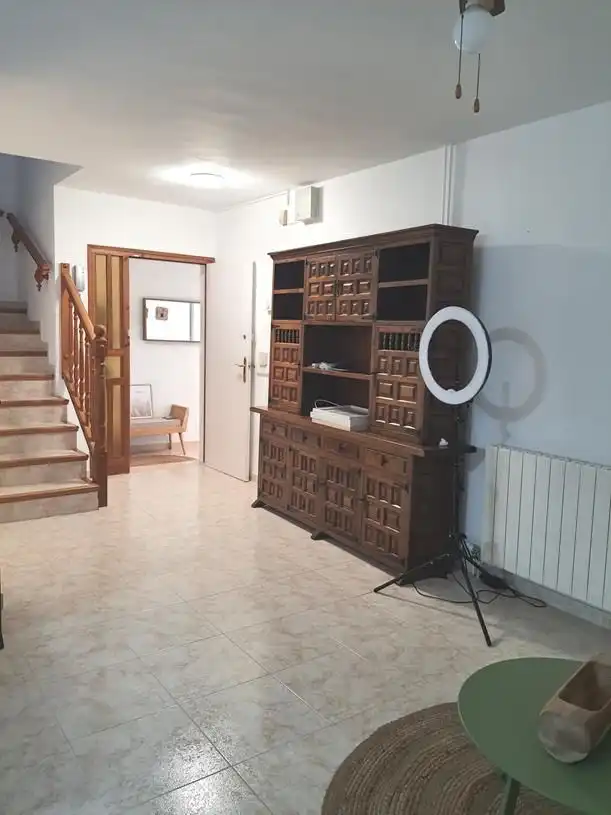 Sala de estar de Casa o chalet en venta en L'Ametlla de Mar  con Aire acondicionado, Calefacción y Jardín privado