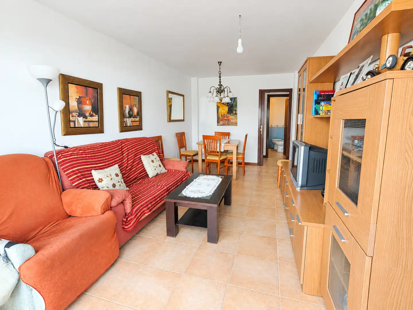 Sala d'estar de Apartament en venda en Castiñeiras