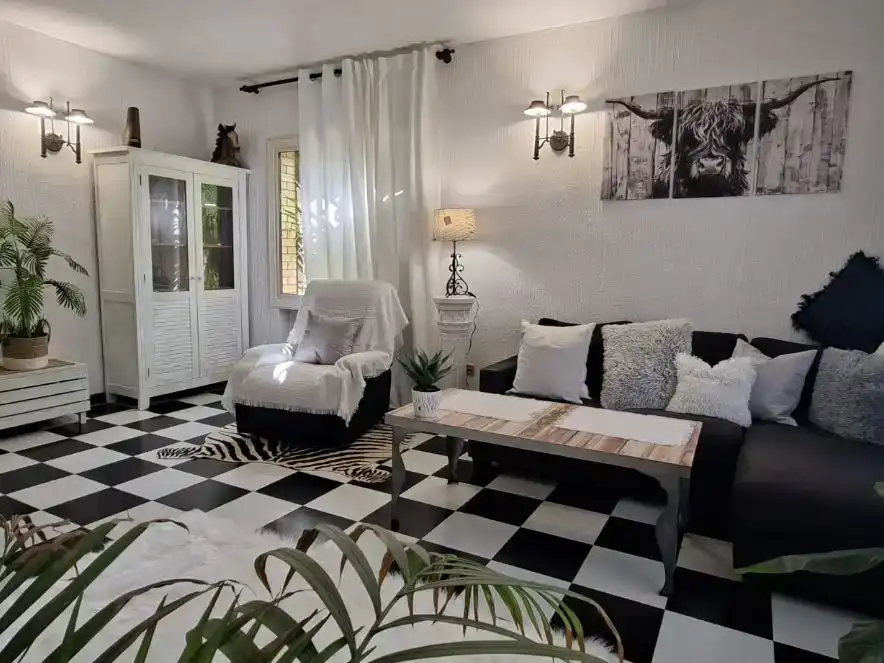 Sala d'estar de Pis en venda en Cànoves I Samalús amb Aire condicionat, Jardí privat i Traster