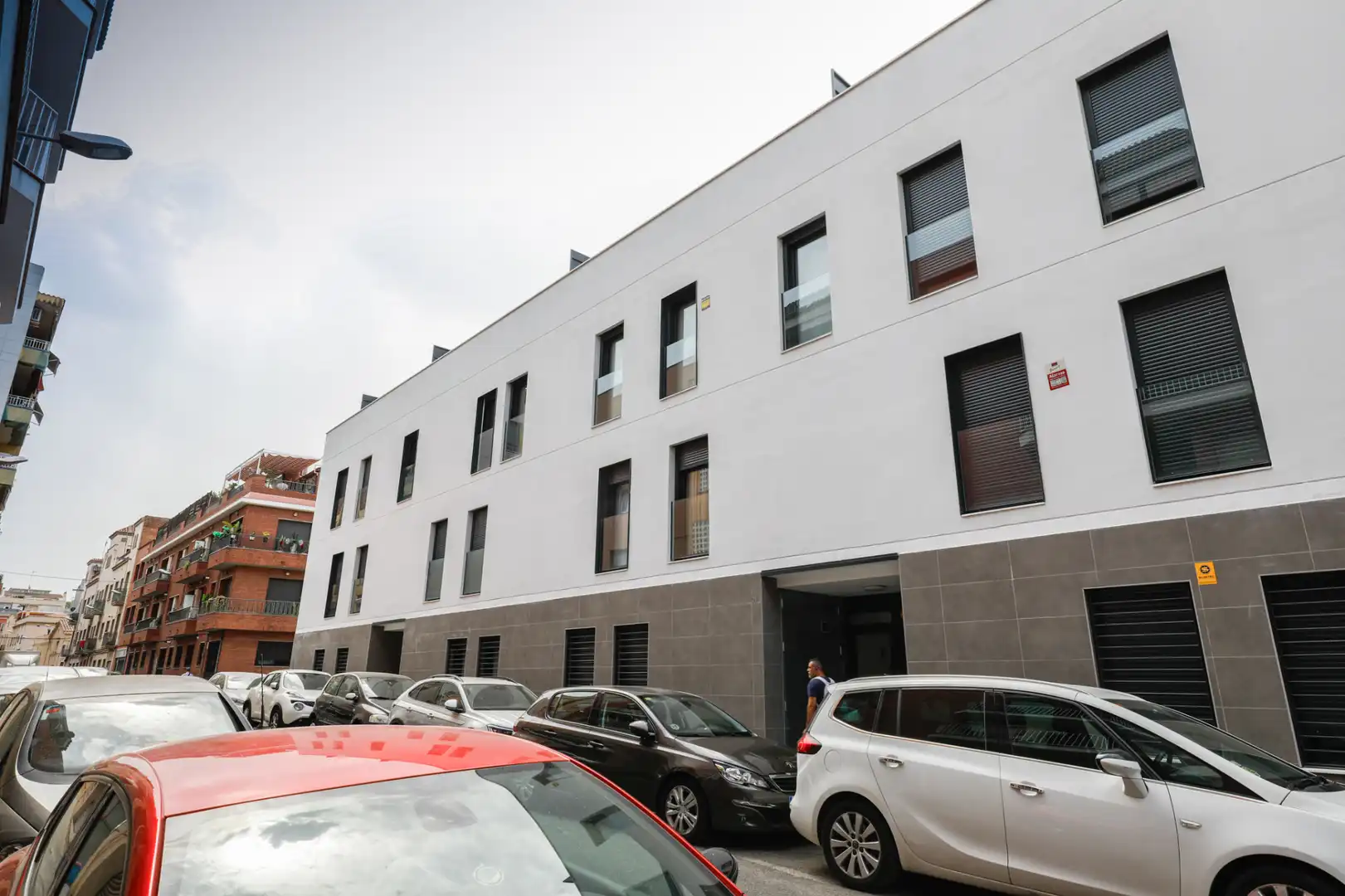 Vista exterior de Piso en venta en Granollers con Aire acondicionado, Jardín privado y Terraza