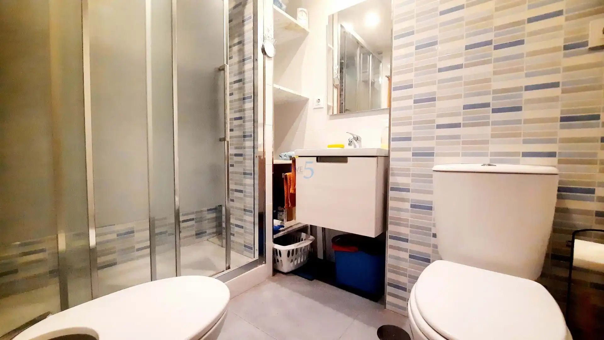 Badezimmer von Wohnung zum Verkauf in San Pedro del Pinatar mit Klimaanlage, Heizung und Möbliert