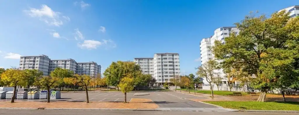 Vista exterior de Piso en venta en Burgos con Calefacción