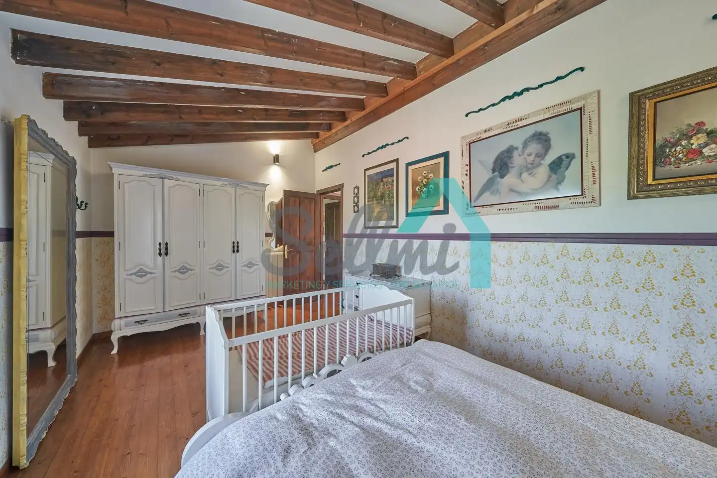 Habitación de Casa o chalet en venta en Siero con Calefacción, Jardín privado y Parquet
