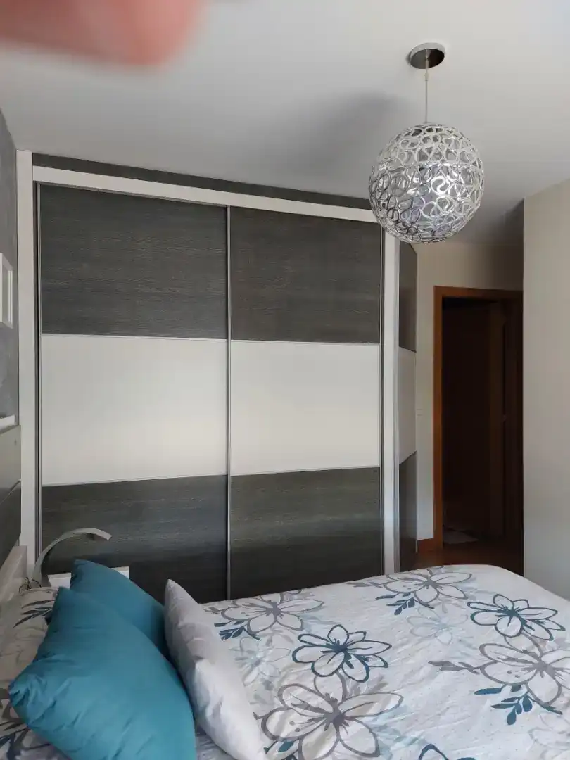 Bedroom of Flat for rent in Outeiro de Rei  with Parquet flooring and Furnished