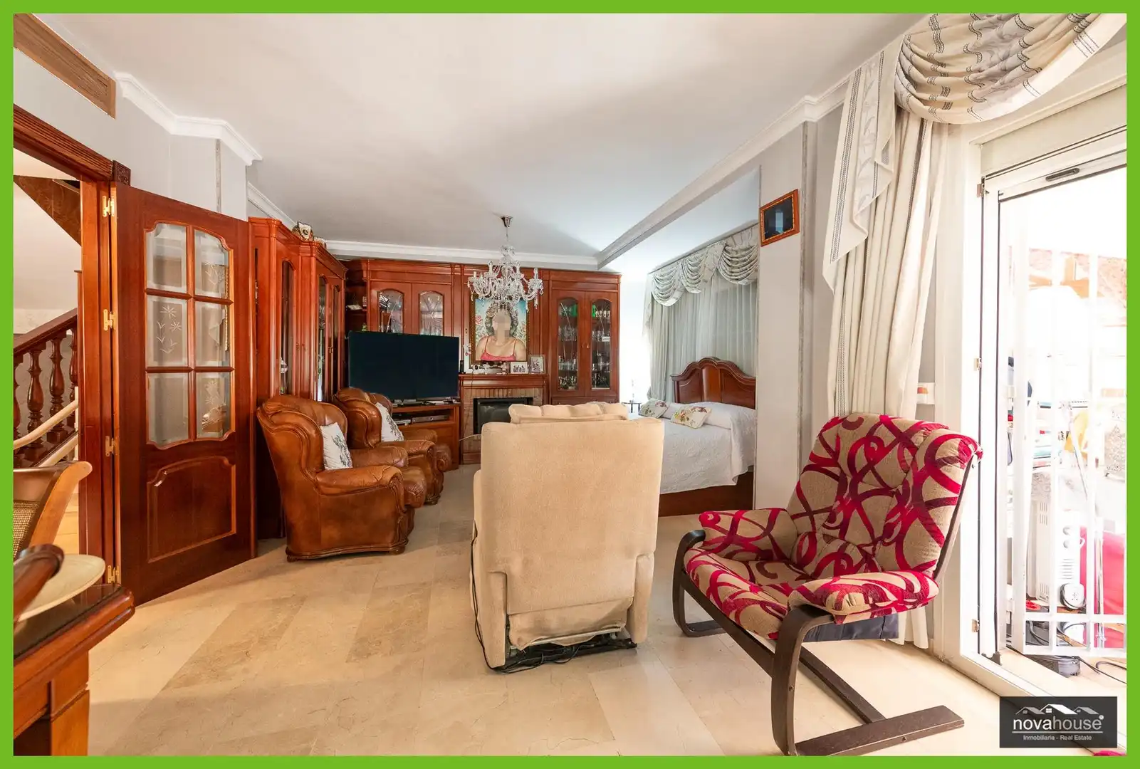 Sala de estar de Casa o chalet en venta en Torremolinos con Aire acondicionado, Jardín privado y Trastero