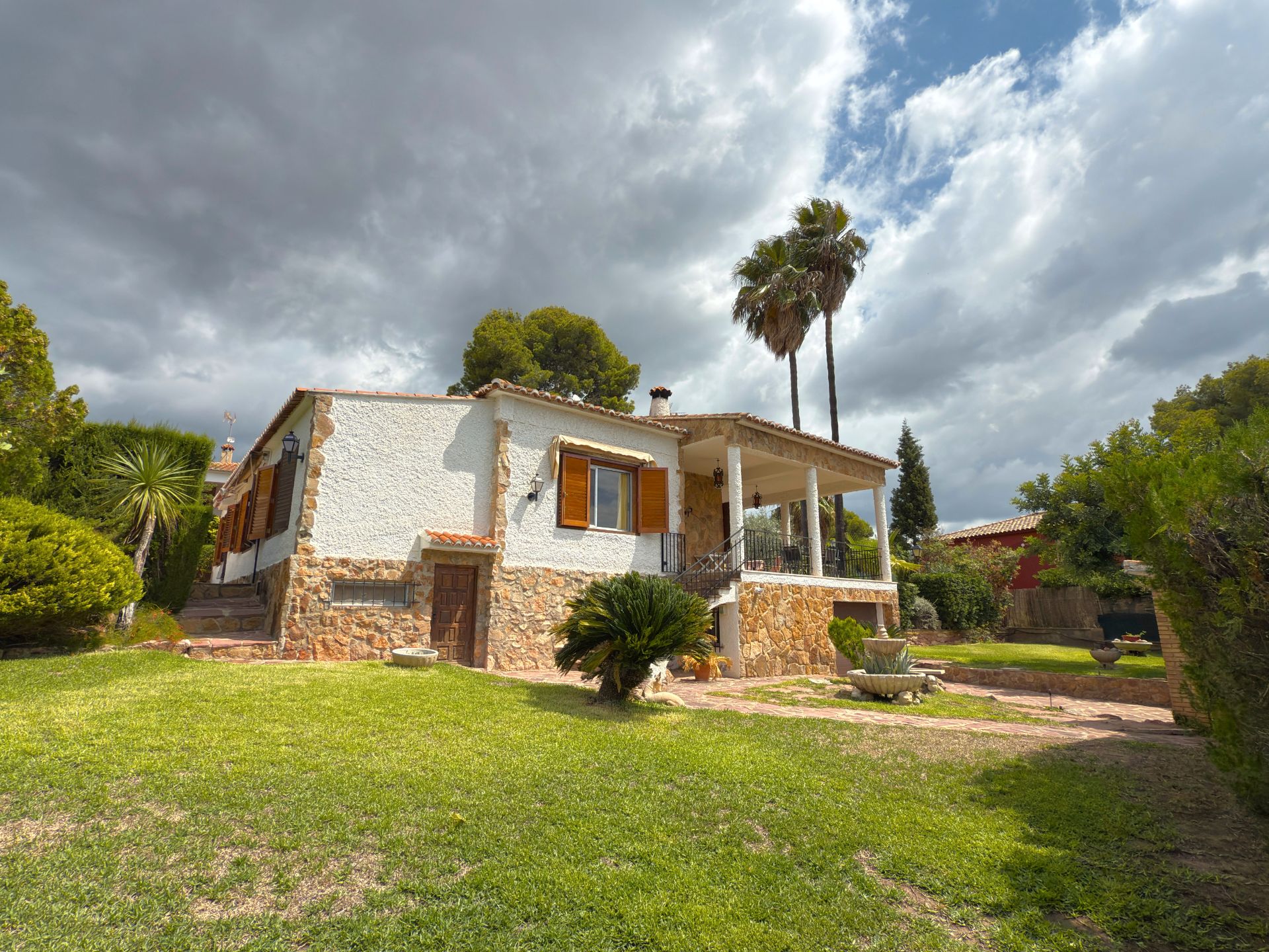 Exterior view of House or chalet for sale in Náquera  with Air Conditioner, Heating and Private garden