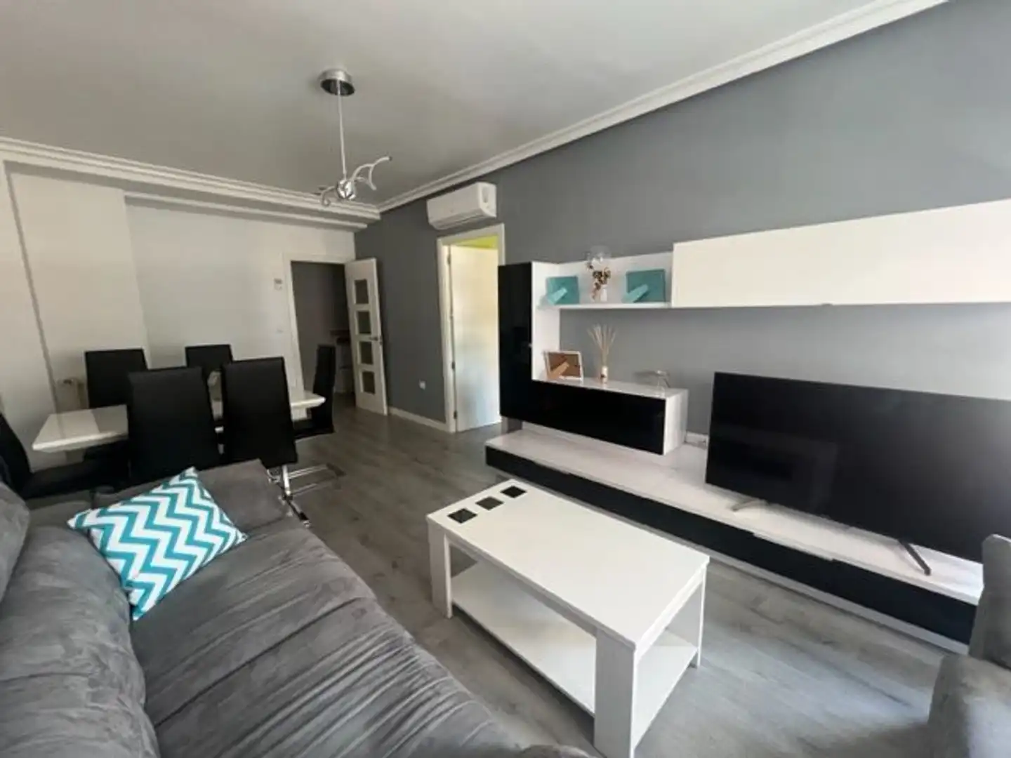 Wohnzimmer von Wohnung zur Miete in Puertollano mit Klimaanlage, Heizung und Möbliert