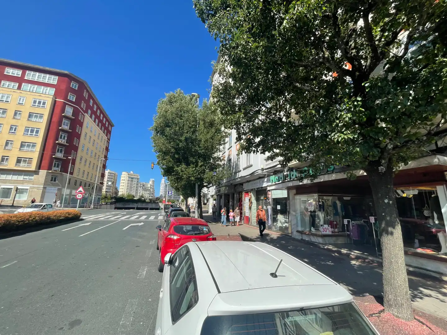Außenansicht von Geschaftsraum zur Miete in Ferrol mit Parkett und Möbliert