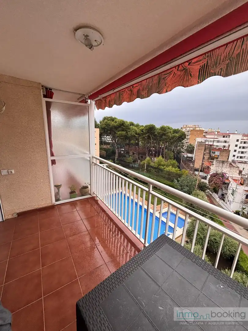 Terraza de Apartamento de alquiler en Mar i Camp - Platja dels Capellans 