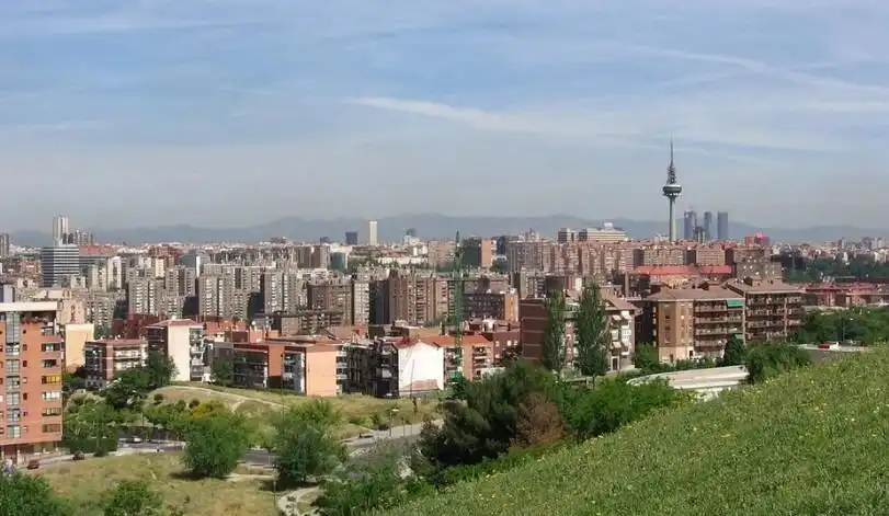 Exterior view of Flat for sale in Madrid  with Heating, Private garden and Terrace