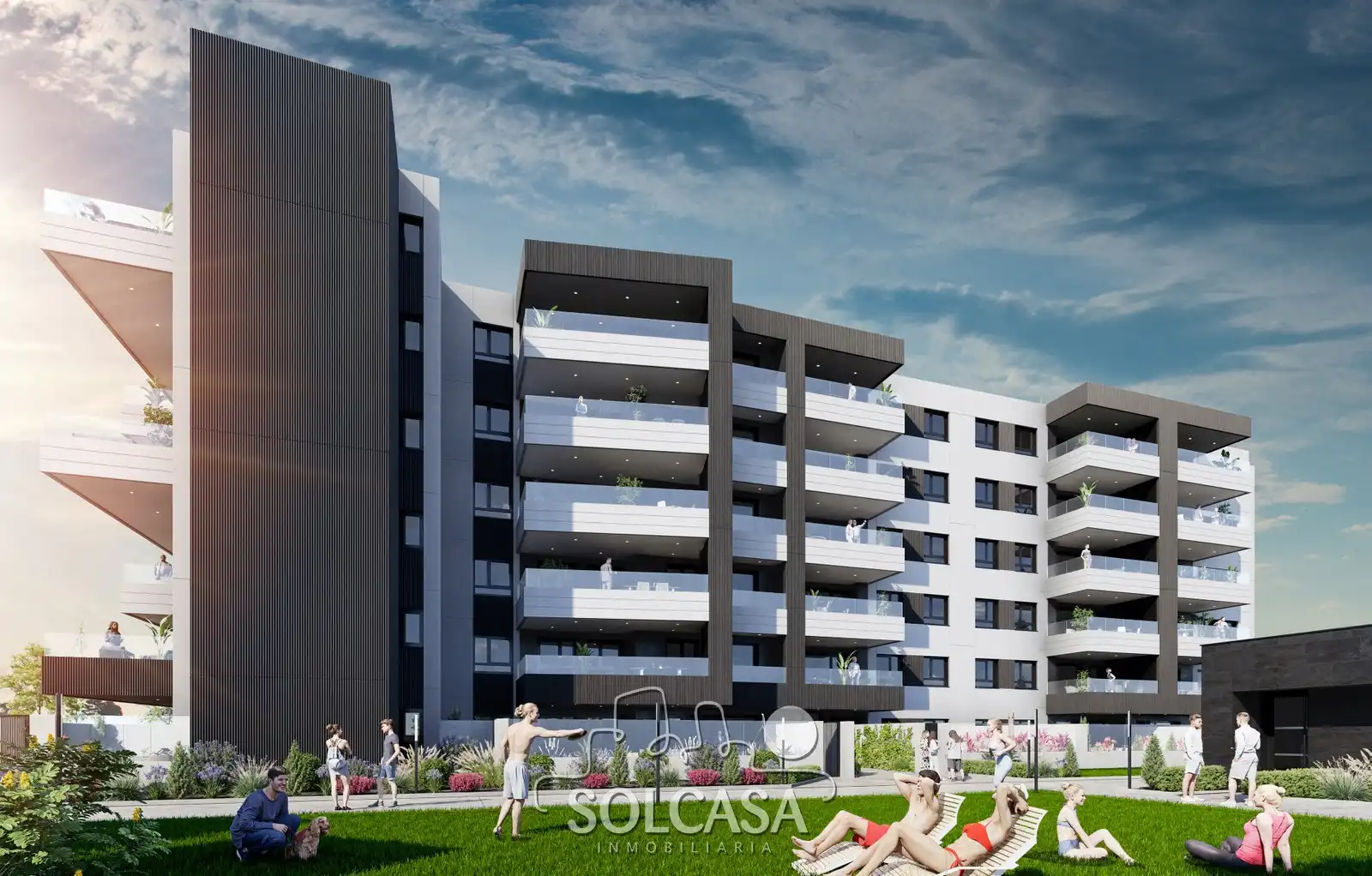 Vista exterior de Piso en venta en Valladolid con Calefacción, Jardín privado y Parquet