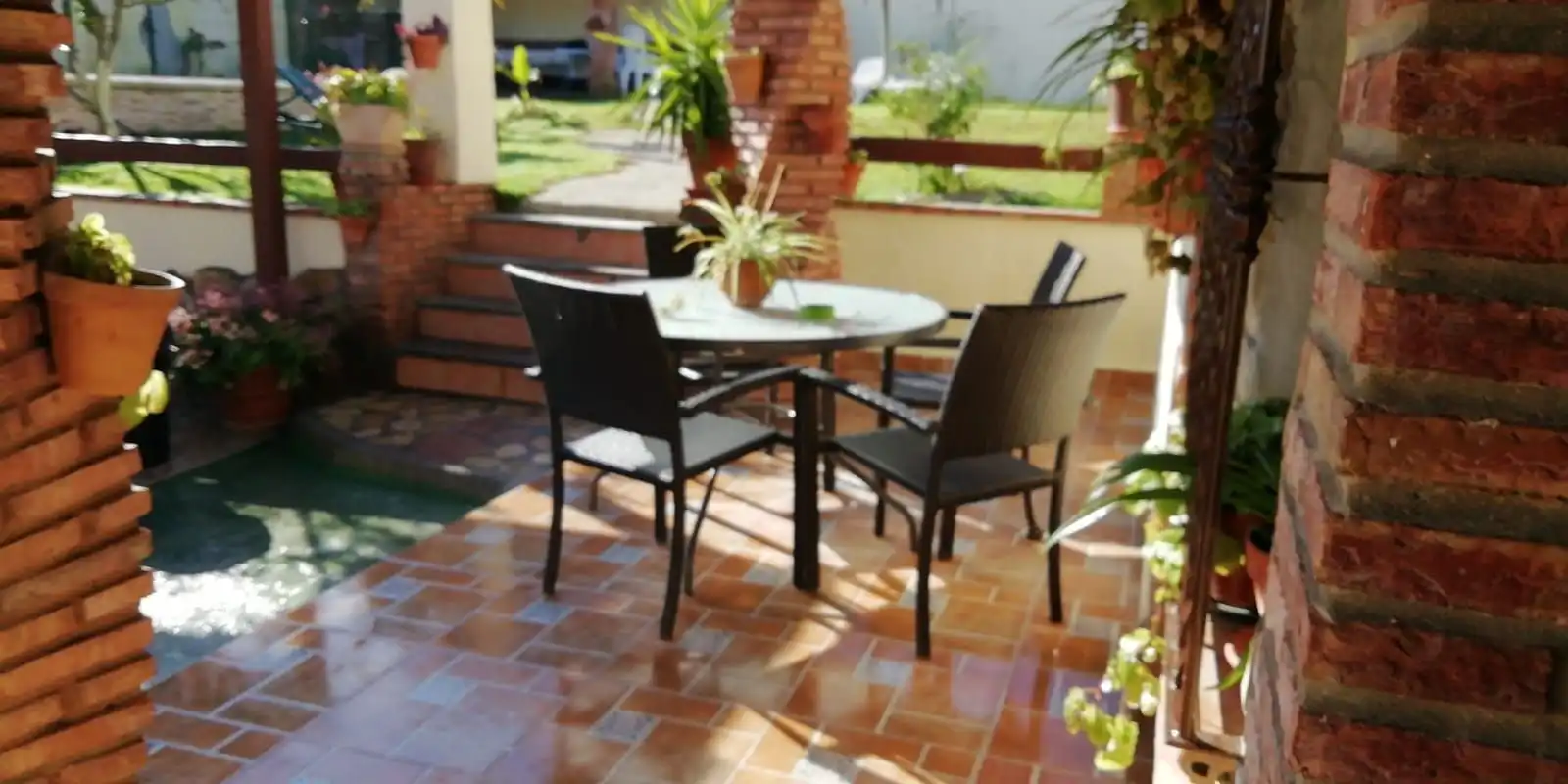 Terraza de Casa o chalet de alquiler en Barbate con Aire acondicionado, Calefacción y Jardín privado