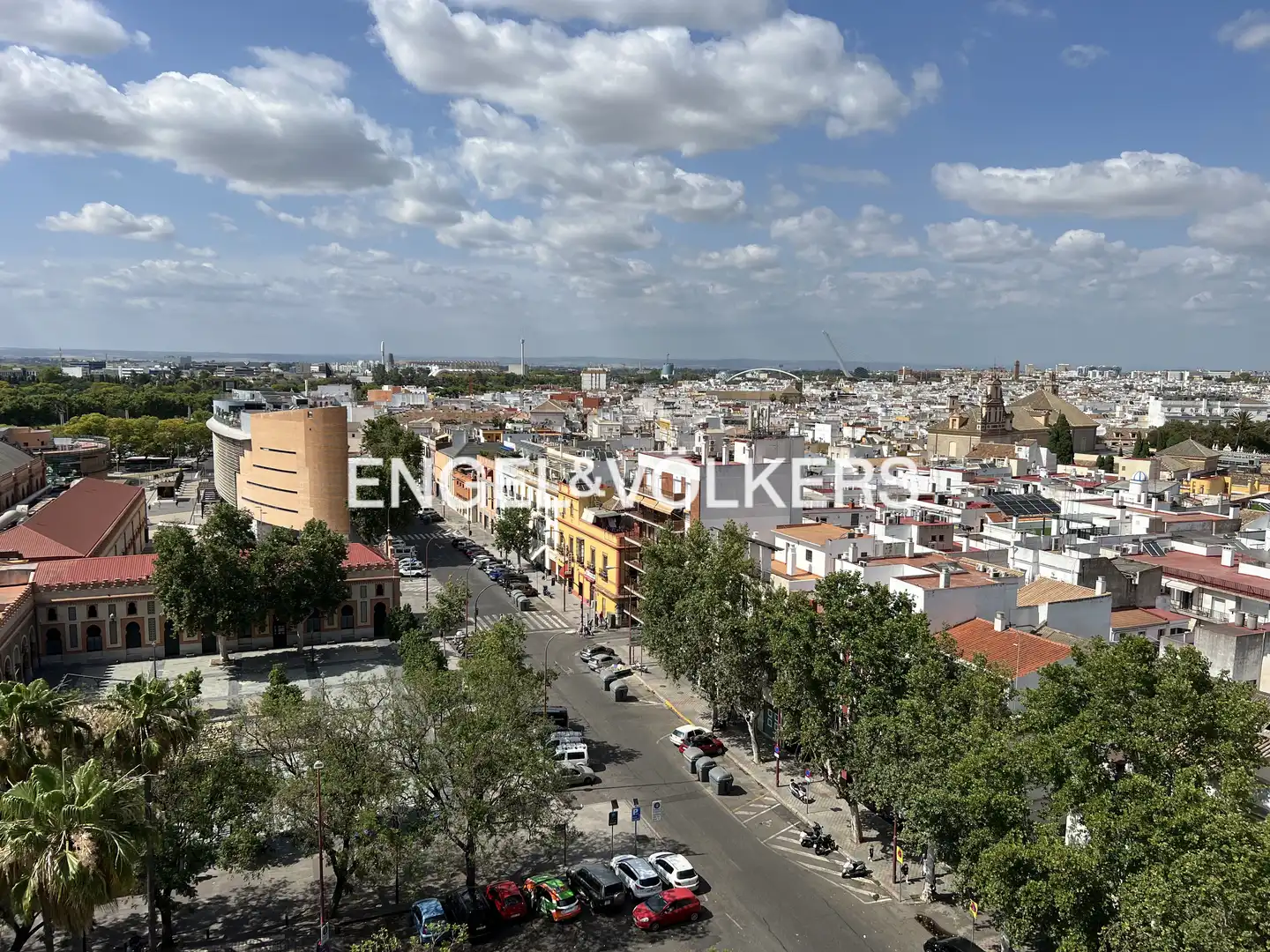 Exterior view of Flat for sale in Sevilla  with Air Conditioner and Heating