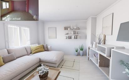 Sala d'estar de Casa adosada en venda en Tomelloso