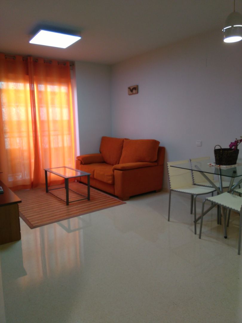Sala de estar de Apartamento de alquiler en  Valencia Capital con Aire acondicionado, Calefacción y Trastero
