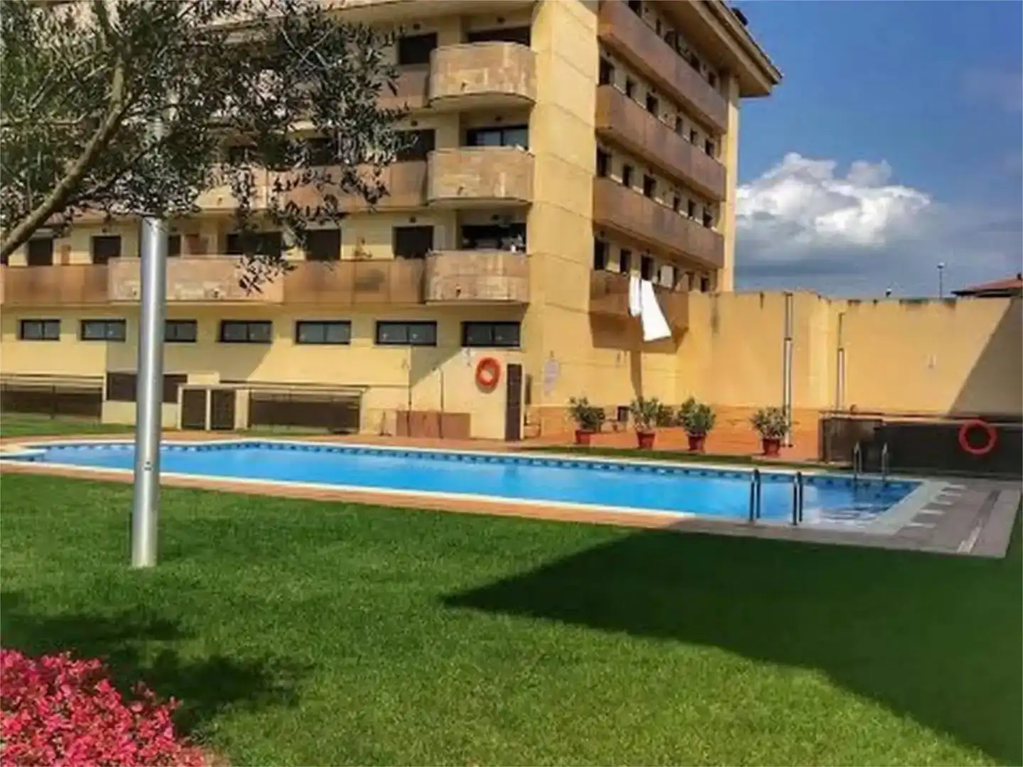 Piscina de Piso de alquiler en Lloret de Mar con Aire acondicionado, Parquet y Piscina
