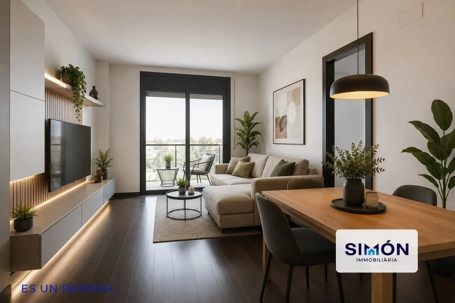 Living room of Flat for sale in Manresa  with Heating, Balcony and Community pool