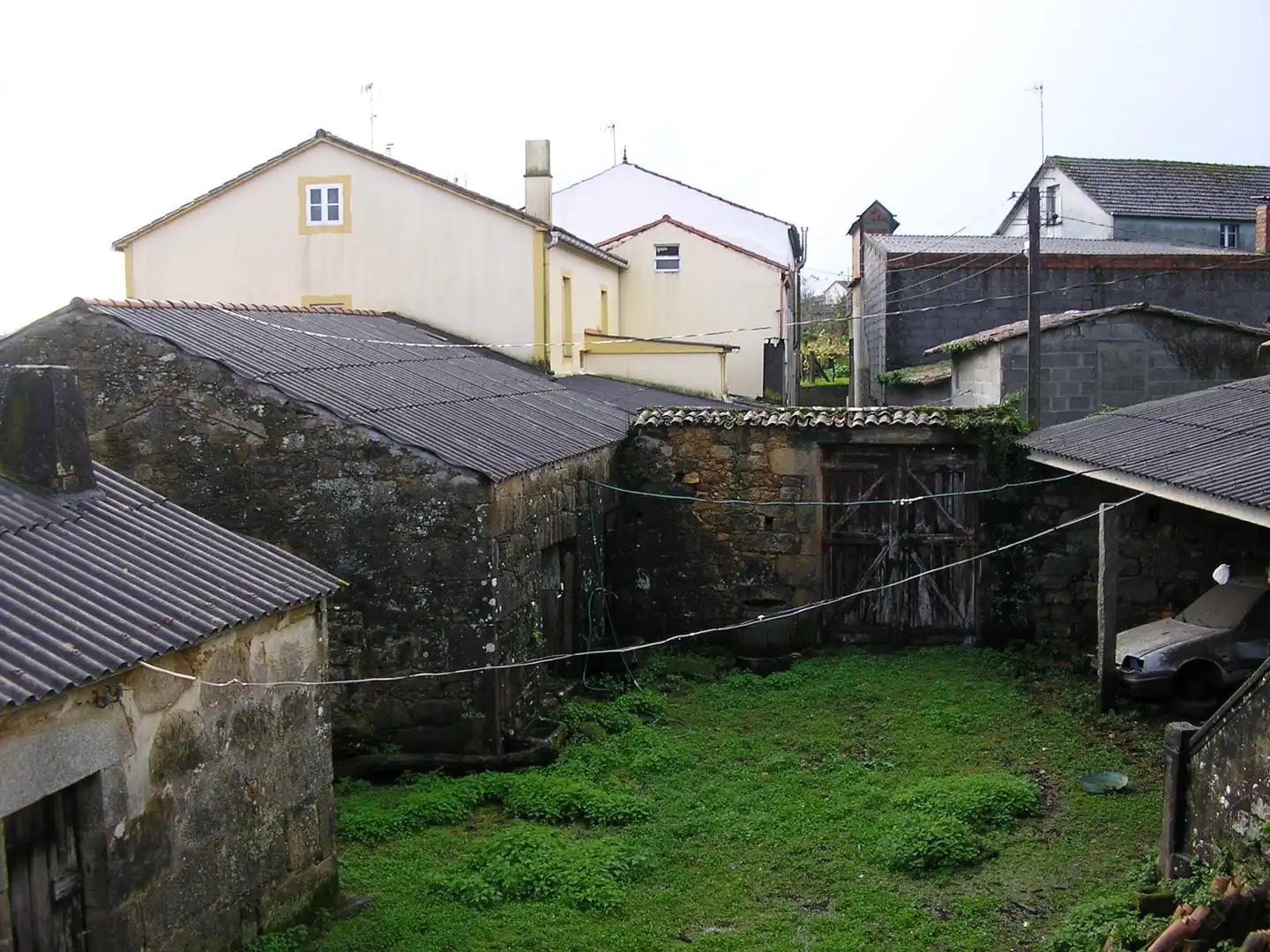 Vista exterior de Casa o xalet en venda en Boiro