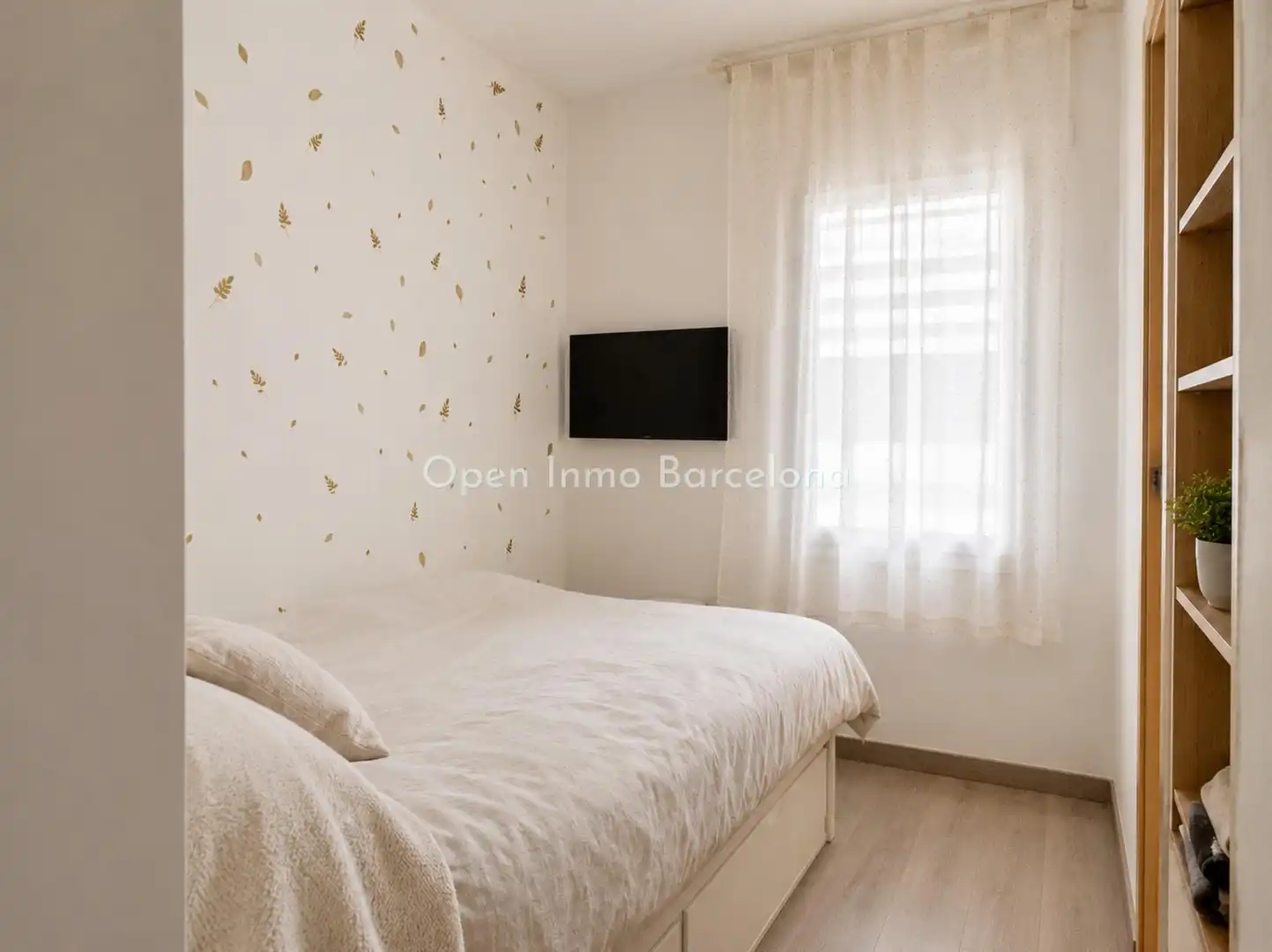 Schlafzimmer von Wohnung zur Miete in Sitges mit Klimaanlage, Heizung und Möbliert