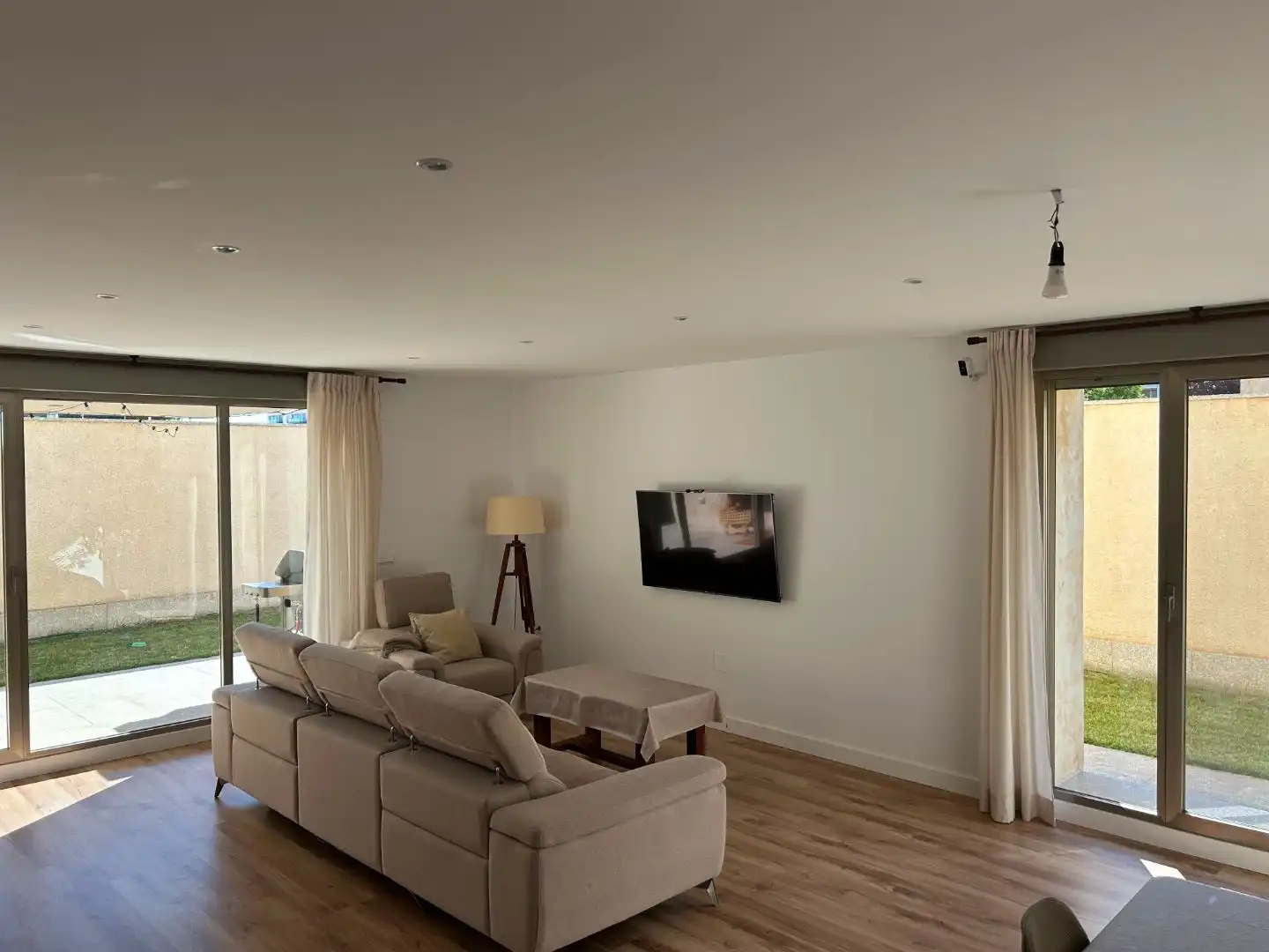 Living room of Flat for sale in Aldeatejada  with Air Conditioner, Heating and Private garden
