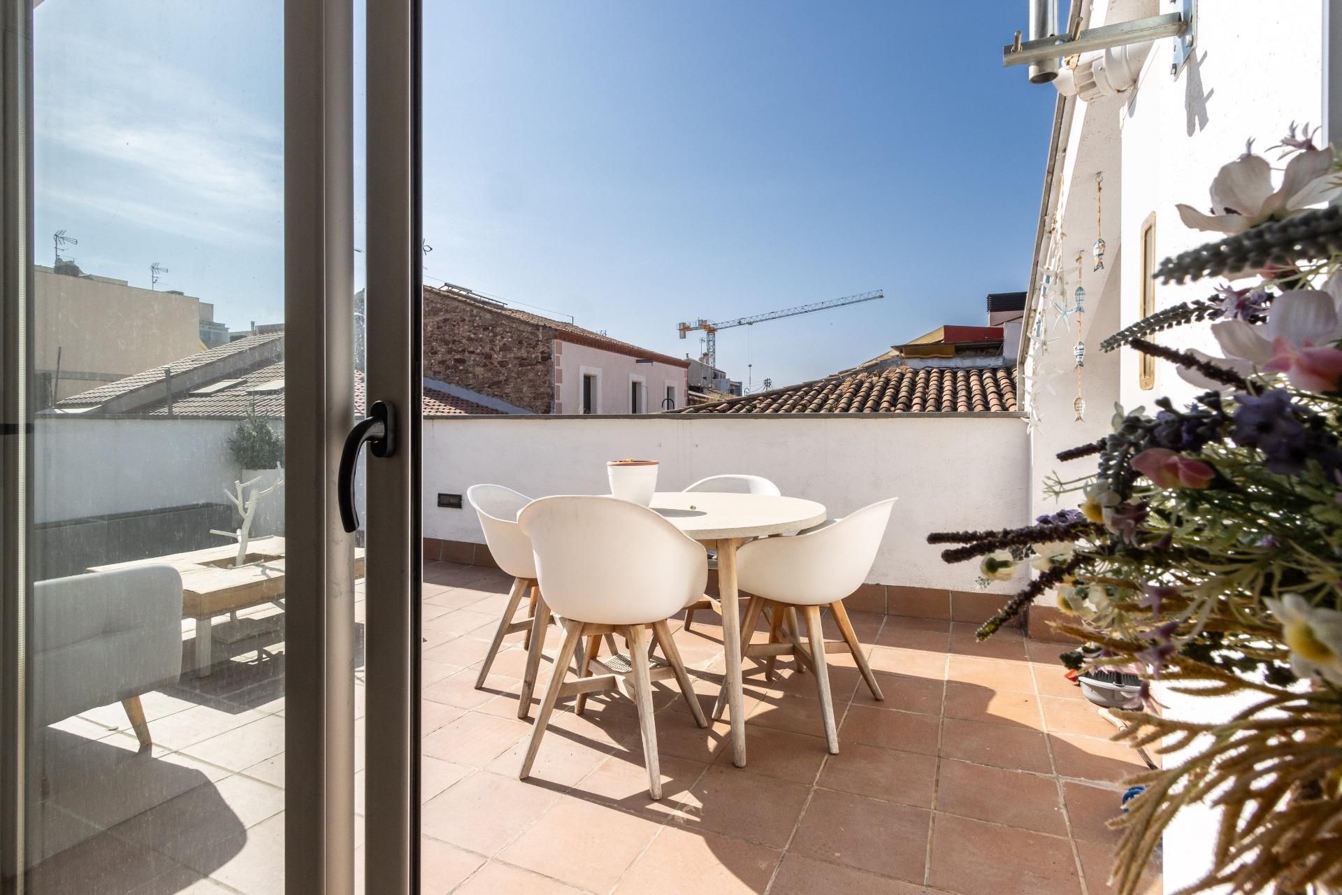 Terrace of Flat for sale in Terrassa  with Air Conditioner, Heating and Terrace