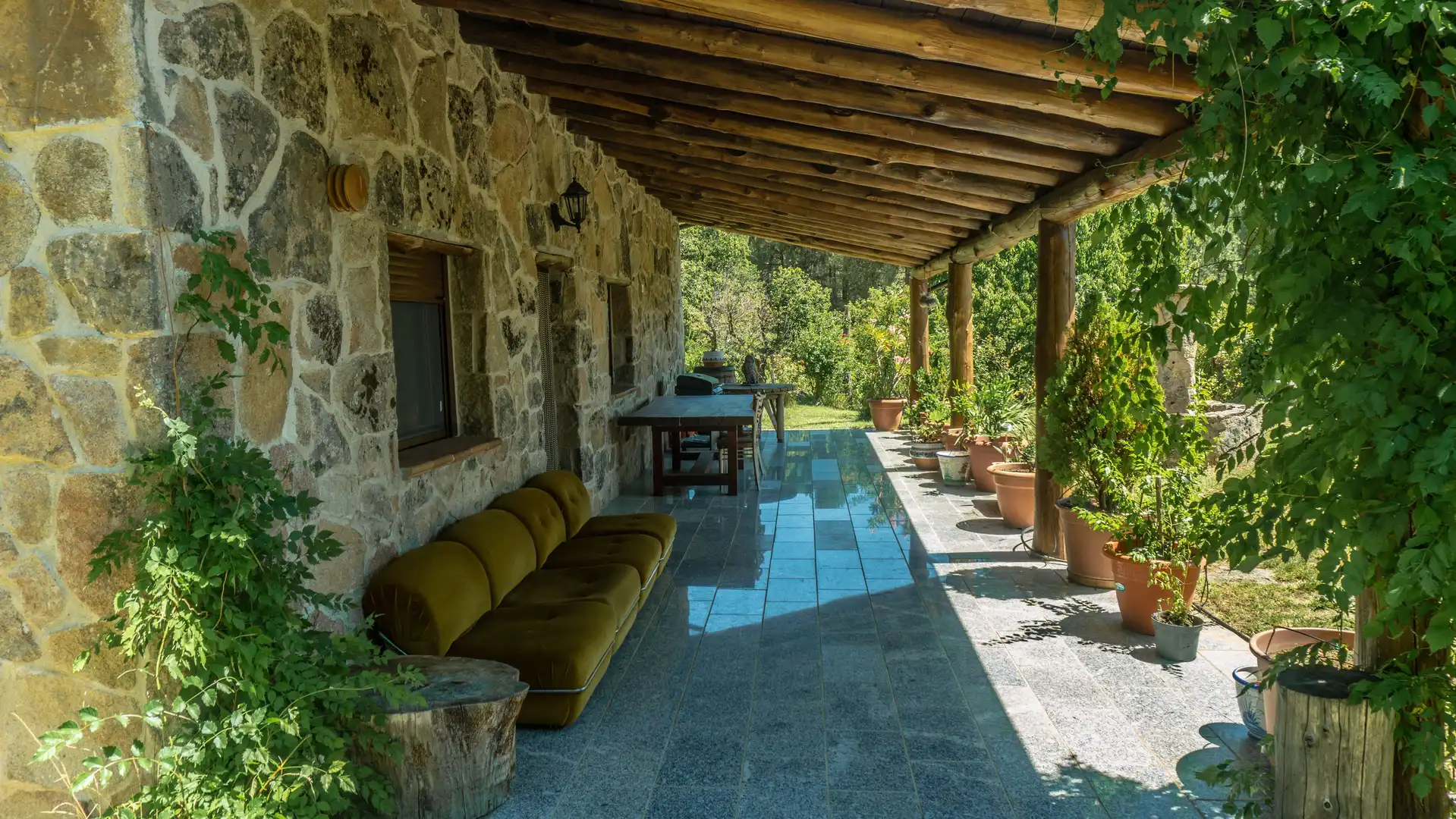 Terrassa de Casa o xalet en venda en El Hornillo 